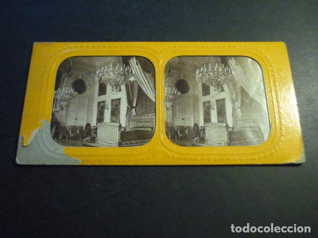 Fotograf&iacute;a antigua: PARIS FRANCIA VISTA ESTEREOSCOPICA SIGLO XIX ALBUMINA TISSUE TRANSPARENTE 8 X 17,5 CM
