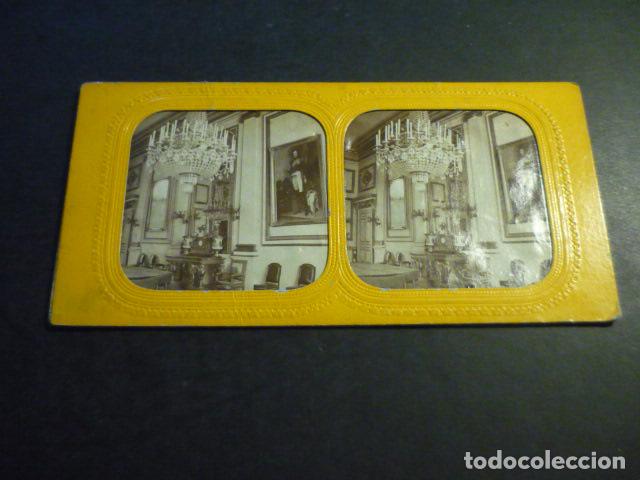 Fotograf&iacute;a antigua: PARIS FRANCIA VISTA ESTEREOSCOPICA SIGLO XIX ALBUMINA TISSUE TRANSPARENTE 8 X 17,5 CM