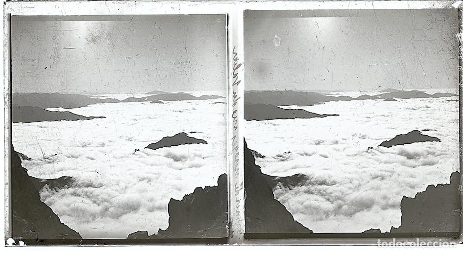 Fotograf&iacute;a antigua: MONTA&Ntilde;ISMO LOTE DE 18 POSITIVOS DE CRISTAL ESTEREOSCOPICAS TAMA&Ntilde;O 7 X 13 cm.