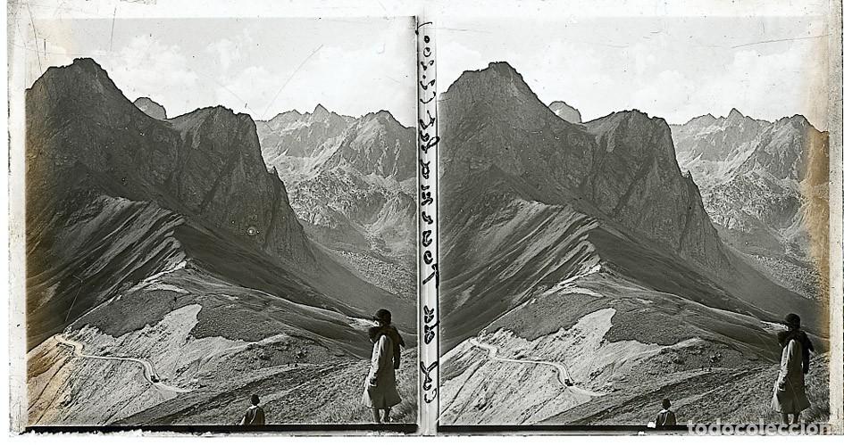 Fotograf&iacute;a antigua: MONTA&Ntilde;ISMO LOTE DE 20 POSITIVOS DE CRISTAL ESTEREOSCOPICAS TAMA&Ntilde;O 7 X 13 cm.