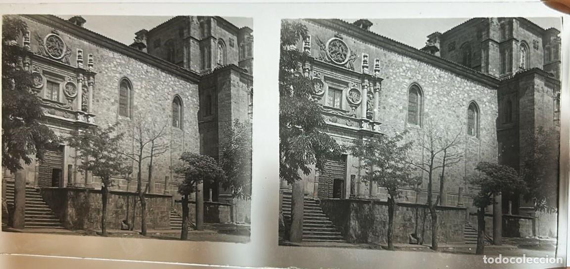 Fotograf&iacute;a antigua: SALAMANCA. Fotograf&iacute;as. Colecci&oacute;n de 4 negativos estereosc&oacute;picos en cristal de 13 x 5,5 cm.