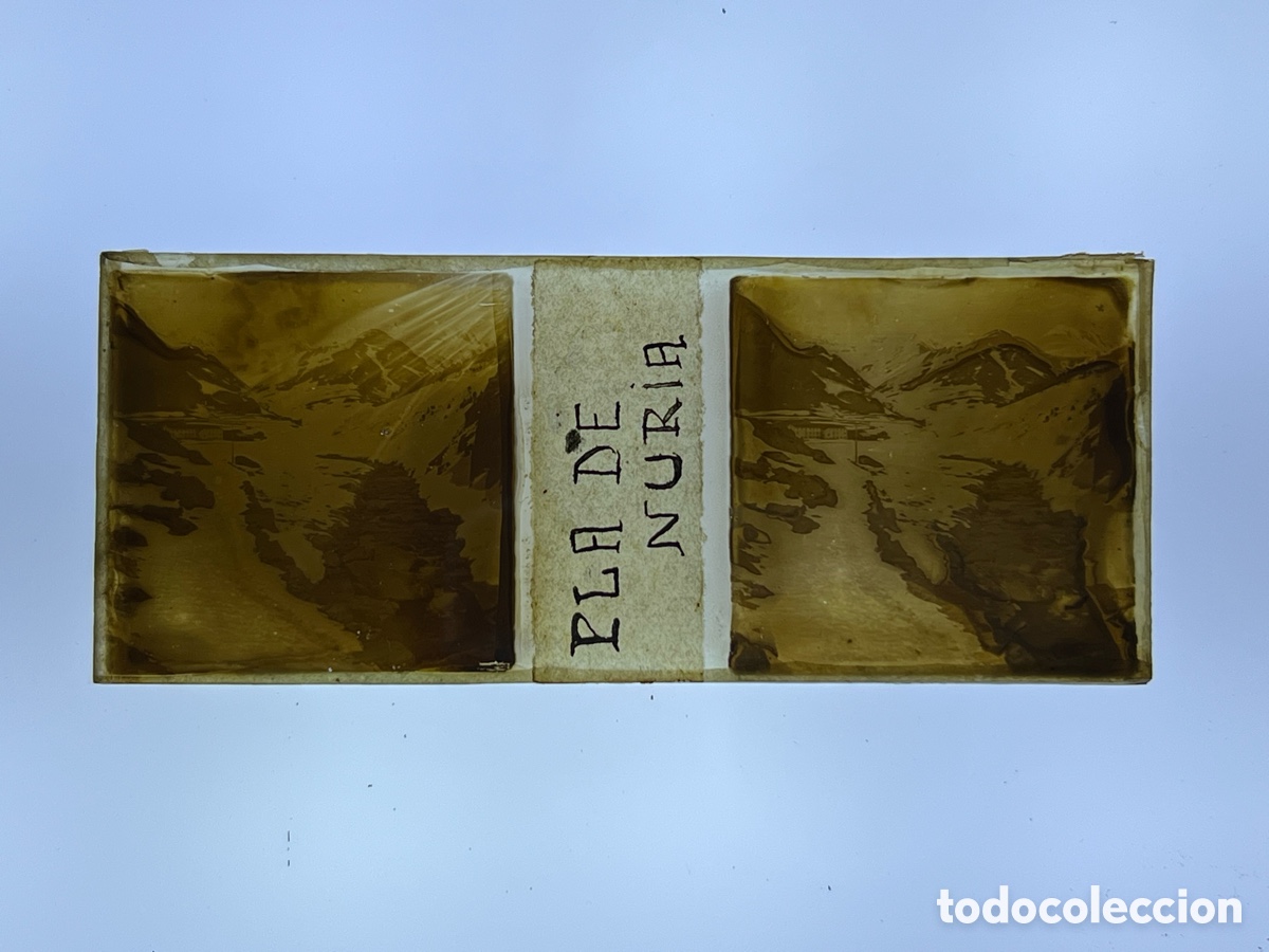 Fotograf&iacute;a antigua: NURIA (Gerona) Cristal Estereosc&oacute;pico PLA de Nuria (a.1921)