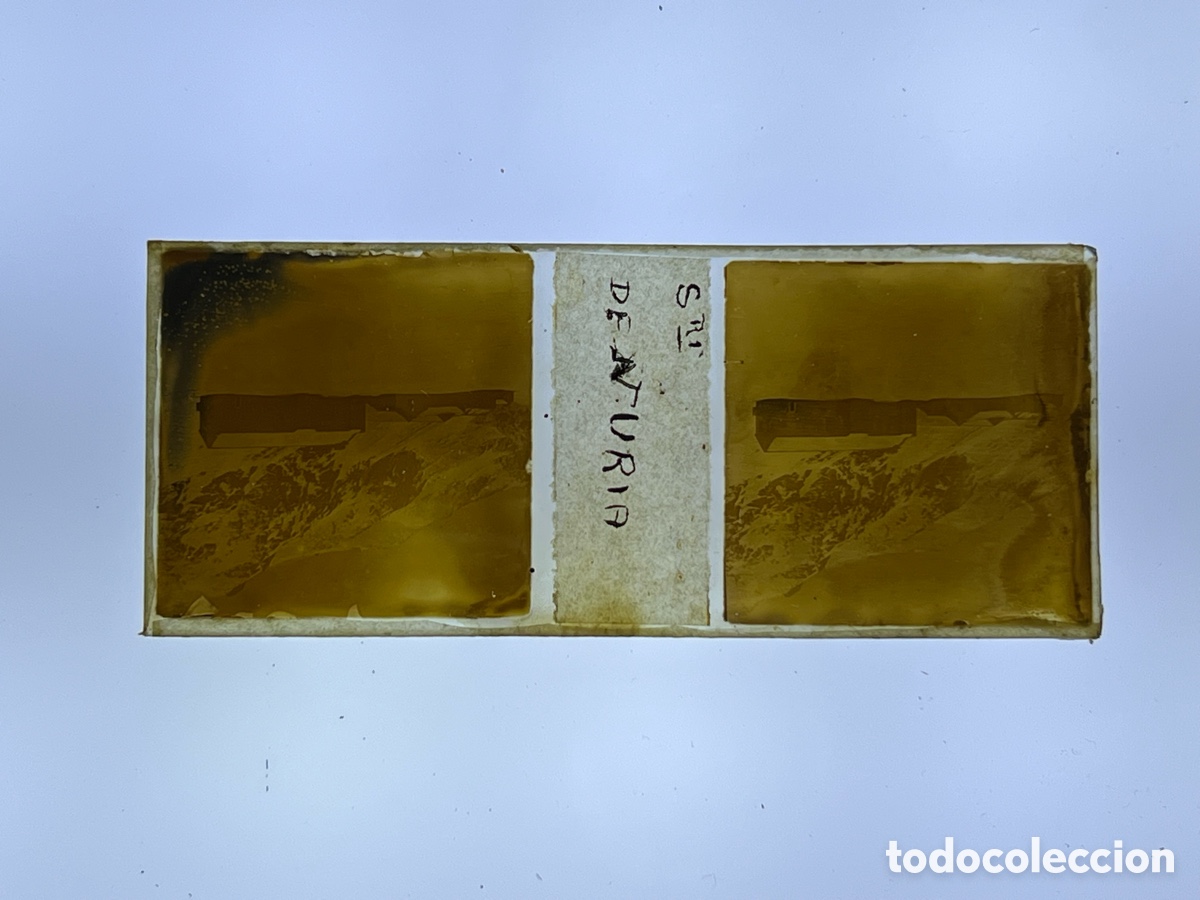 Fotograf&iacute;a antigua: NURIA (Gerona) Cristal Estereosc&oacute;pico PLA de Nuria (a.1921)