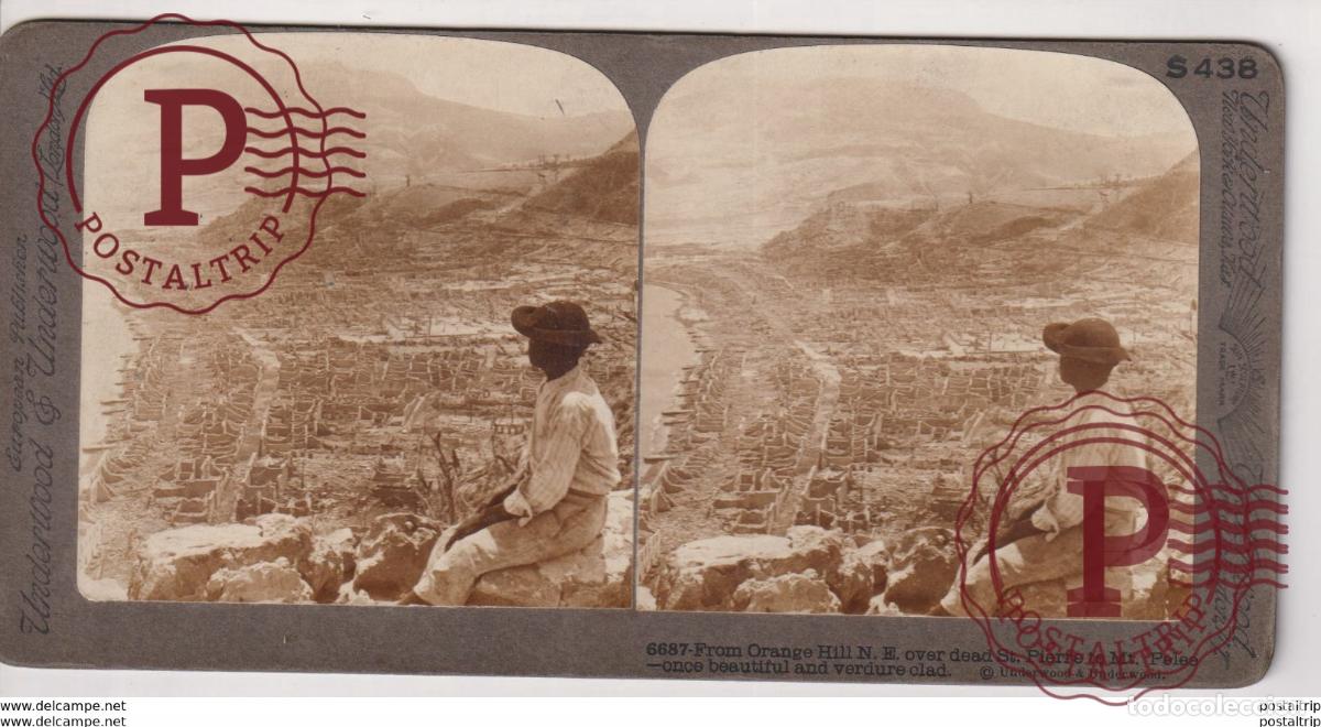 Photographie ancienne: MARTINIQUE. - UNDERWOOD & UNDERWOOD. ESTEREOSCOPICA