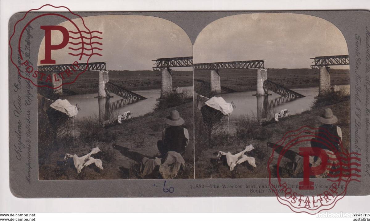 Alte Fotografie: SOUTHAFRICA. ESTEREOSCOPICA ST&Eacute;R&Eacute;OSCOPIQUE STEREOSCOPIC STEREOSCOPISCH