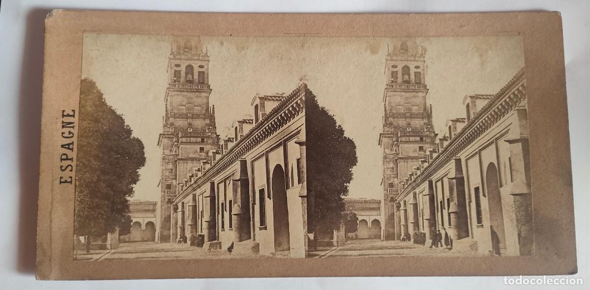 Fotograf&iacute;a antigua: MEZQUITA DE CORDOBA FOTOGRAFO FRANCES