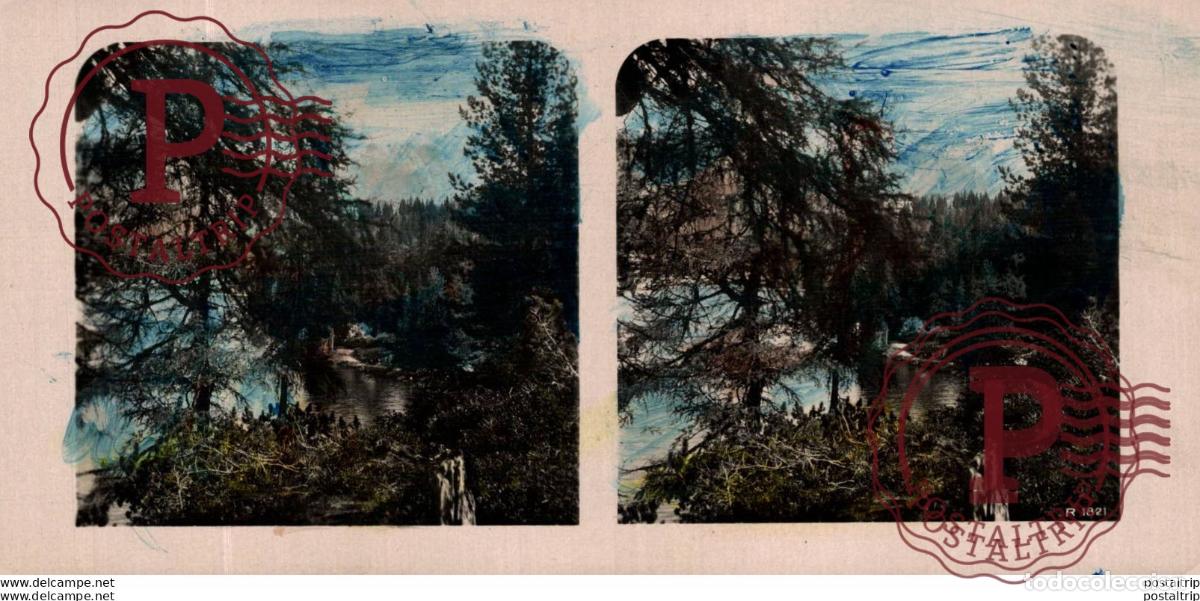 Fotografia antica: ORTLER TRAFOI. - ESTEREOSCOPICA - ST&Eacute;R&Eacute;OSCOPIQUE - STEREOSCOPIC