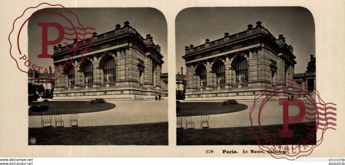 Fotograf&iacute;a antigua: FRANCIA FRANCE. PARIS. LES ARENES DE LUTECE, RUE MONGE -ESTEREOSCOPICA - ST&Eacute;R&Eacute;OSCOPIQUE - STEREOSCO
