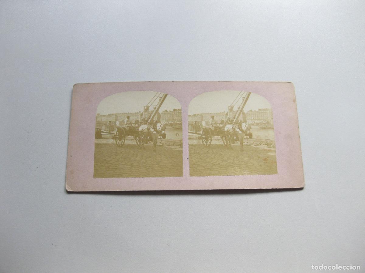 Fotograf&iacute;a antigua: FOTOGRAF&Iacute;A ESTEREOSC&Oacute;PICA DE LUGAR DESCONOCIDO.