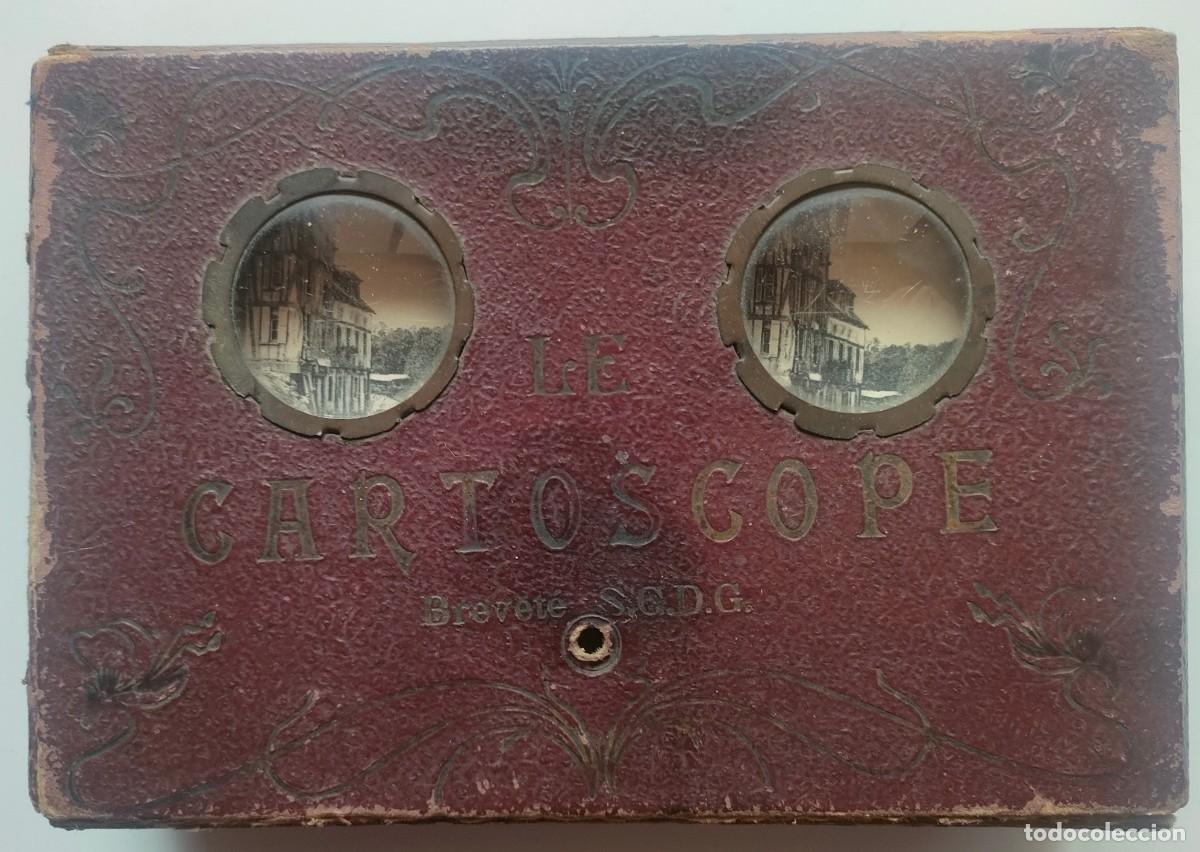 Photographie ancienne: VISOR DE POSTALES ESTEREOSCOPICAS CON 46 VISTAS DE LA PRIMERA GUERRA MUNDIAL