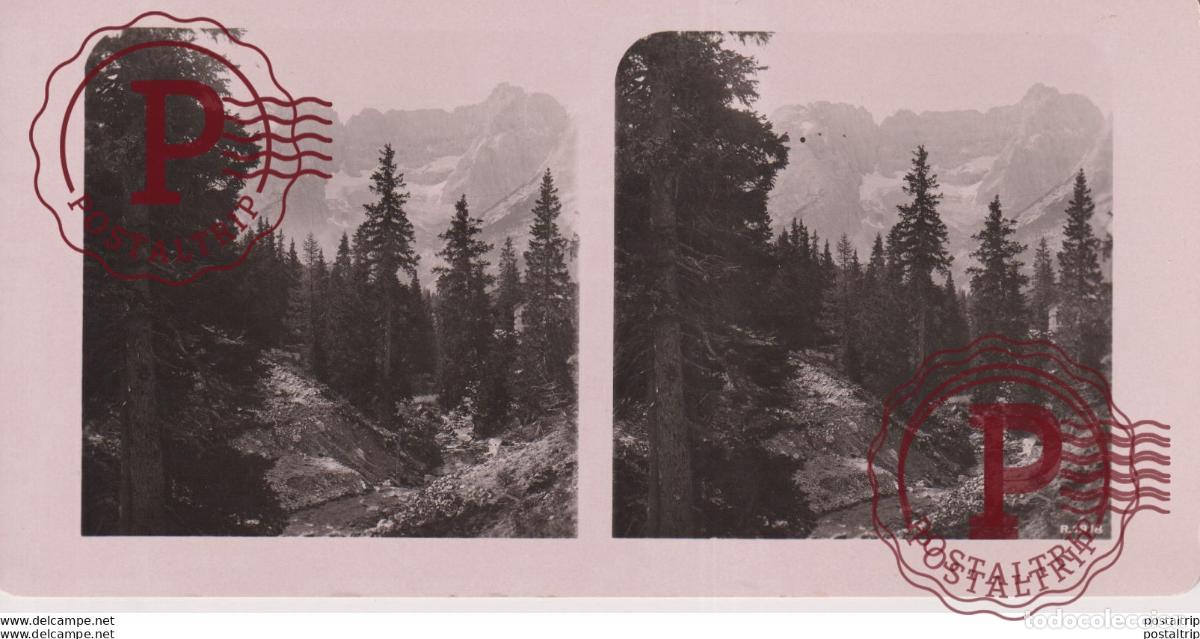 Fotograf&iacute;a antigua: 1918 Misurina. ESTEREOSCOPICA. ST&Eacute;R&Eacute;OSCOPIQUE. STEREOSCOPIC