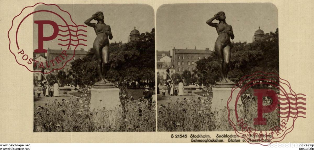 Fotograf&iacute;a antigua: 21545 Stockhotm. ESTEREOSCOPICA. ST&Eacute;R&Eacute;OSCOPIQUE. STEREOSCOPIC