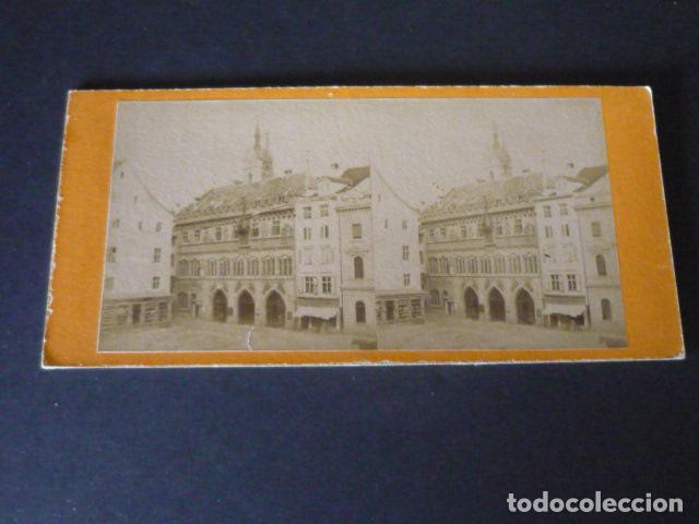 Fotografia antica: BERNA SUIZA VISTA ESTEREOSCOPICA SIGLO XIX