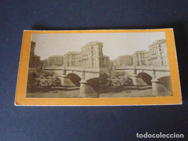 Fotografia antiga: VIENA AUSTRIA VISTA ESTEREOSCOPICA SIGLO XIX