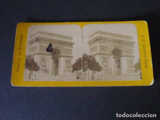 Antique Photography: PARIS FRANCIA VISTA ESTEREOSCOPICA SIGLO XIX