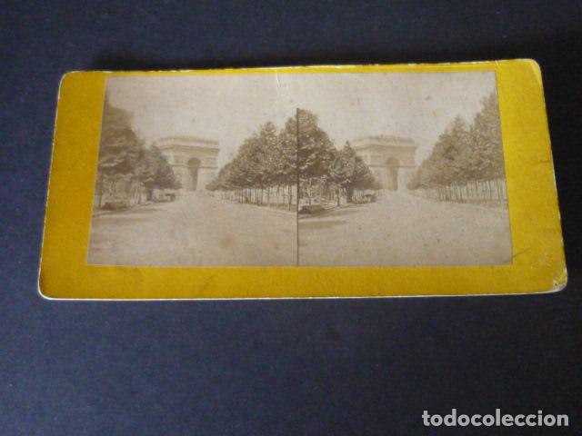 Fotografia antiga: PARIS FRANCIA VISTA ESTEREOSCOPICA SIGLO XIX
