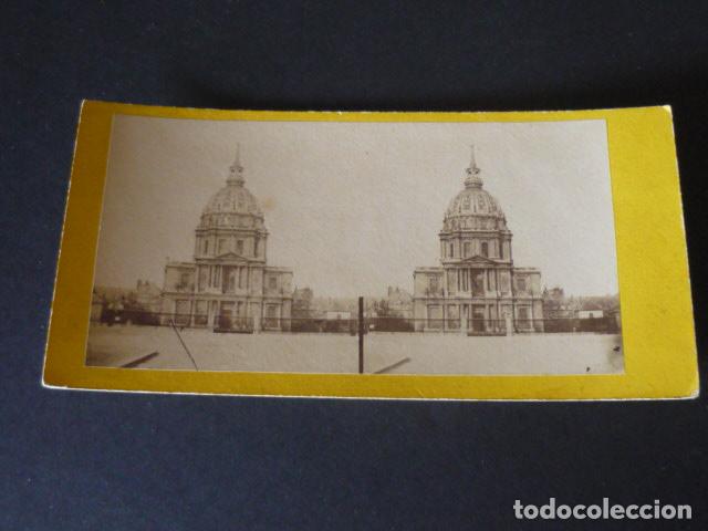 Fotografia antica: PARIS FRANCIA VISTA ESTEREOSCOPICA SIGLO XIX