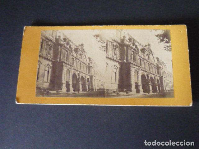 Antique Photography: PARIS FRANCIA VISTA ESTEREOSCOPICA SIGLO XIX