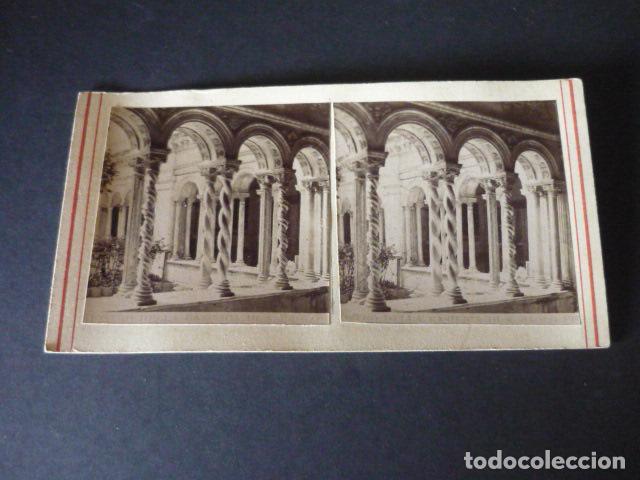 Photographie ancienne: ROMA ITALIA VISTA ESTEREOSCOPICA SIGLO XIX