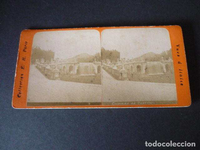 Photographie ancienne: CASERTA ITALIA VISTA ESTEREOSCOPICA SIGLO XIX