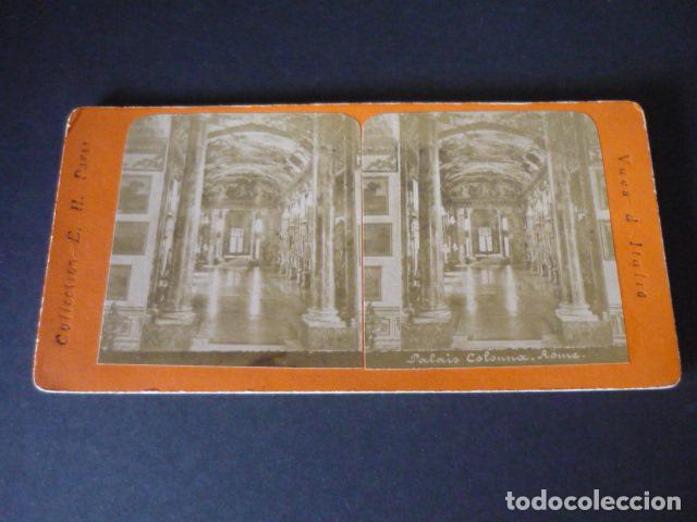 Photographie ancienne: ROMA ITALIA VISTA ESTEREOSCOPICA SIGLO XIX