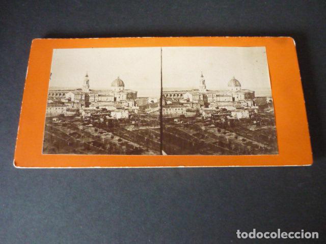Fotografia antica: LORETO ITALIA VISTA ESTEREOSCOPICA SIGLO XIX