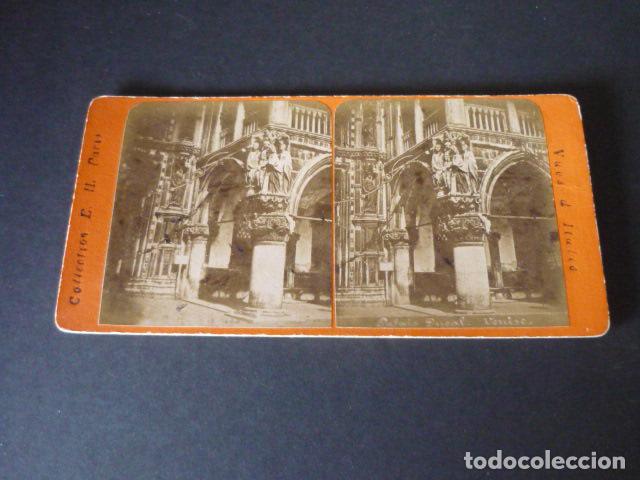 Fotografia antica: VENECIA ITALIA VISTA ESTEREOSCOPICA SIGLO XIX