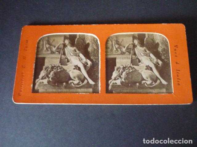 Fotografia antica: ROMA ITALIA VISTA ESTEREOSCOPICA SIGLO XIX TIPO TISSUE
