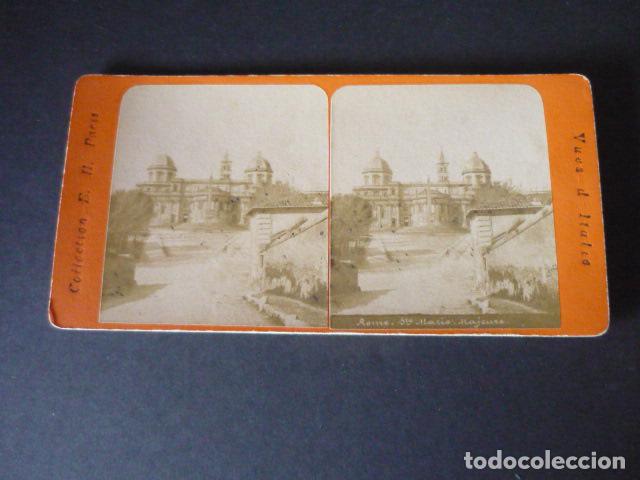 Photographie ancienne: ROMA ITALIA VISTA ESTEREOSCOPICA SIGLO XIX