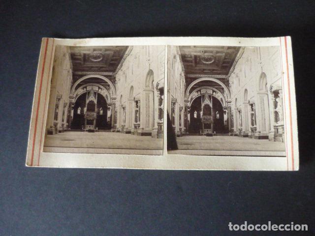 Photographie ancienne: ROMA ITALIA VISTA ESTEREOSCOPICA SIGLO XIX