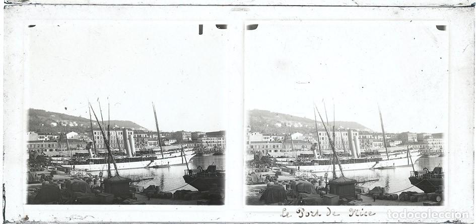 Antique Photography: FRANCIA NIZA Y VARIAS POBLACIONES LOTE 45 CRISTALES ESTEREOS 7 X 15 CM