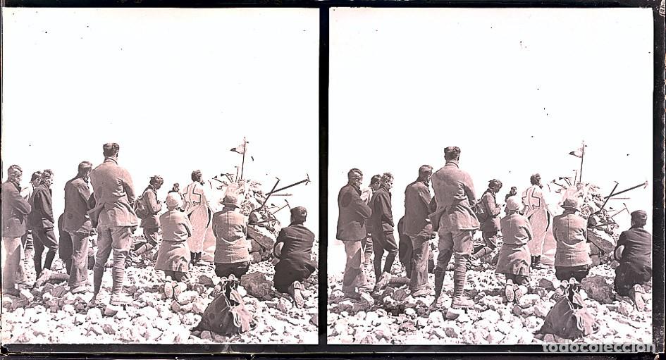 Antique Photography: LOTE DE 18 NEGATIVOS DE ESTEREOSCOPICAS DE CRISTAL FORMATO 7 X 13 cm.