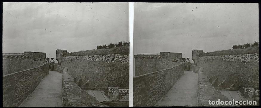 Fotograf&iacute;a antigua: LOTE 6 POSITIVOS DE CRISTAL FORMATO 6 X 13 CM.