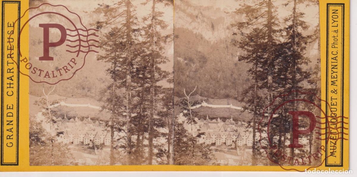 Fotograf&iacute;a antigua: FRANCIA. FRANCE. GRANDE CHARTREUSE. MUZET JOGUET & MEYNIAC. ESTEROSCOPICA ST&Eacute;R&Eacute;OSCOPIQUE STEREOSCOPI