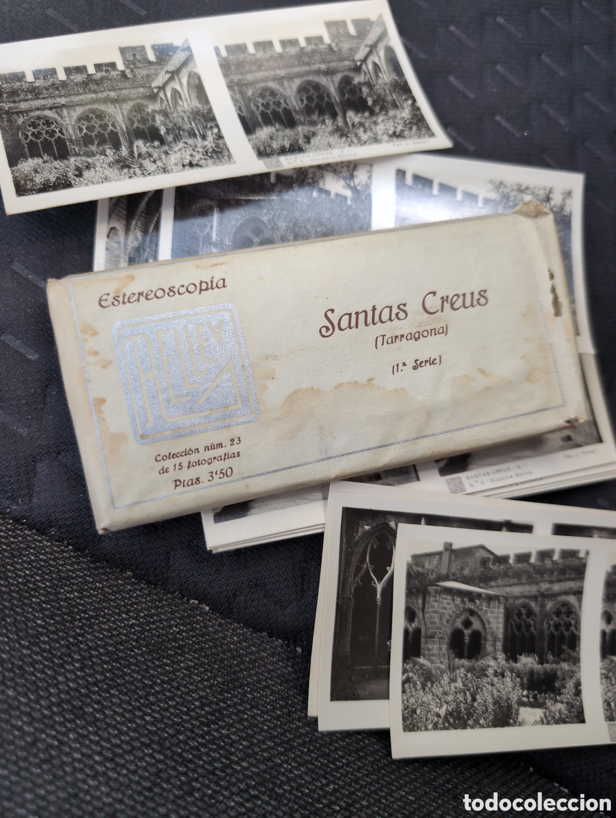 Fotograf&iacute;a antigua: Santas Creus estereoscopias m&aacute;s en mi perfil
