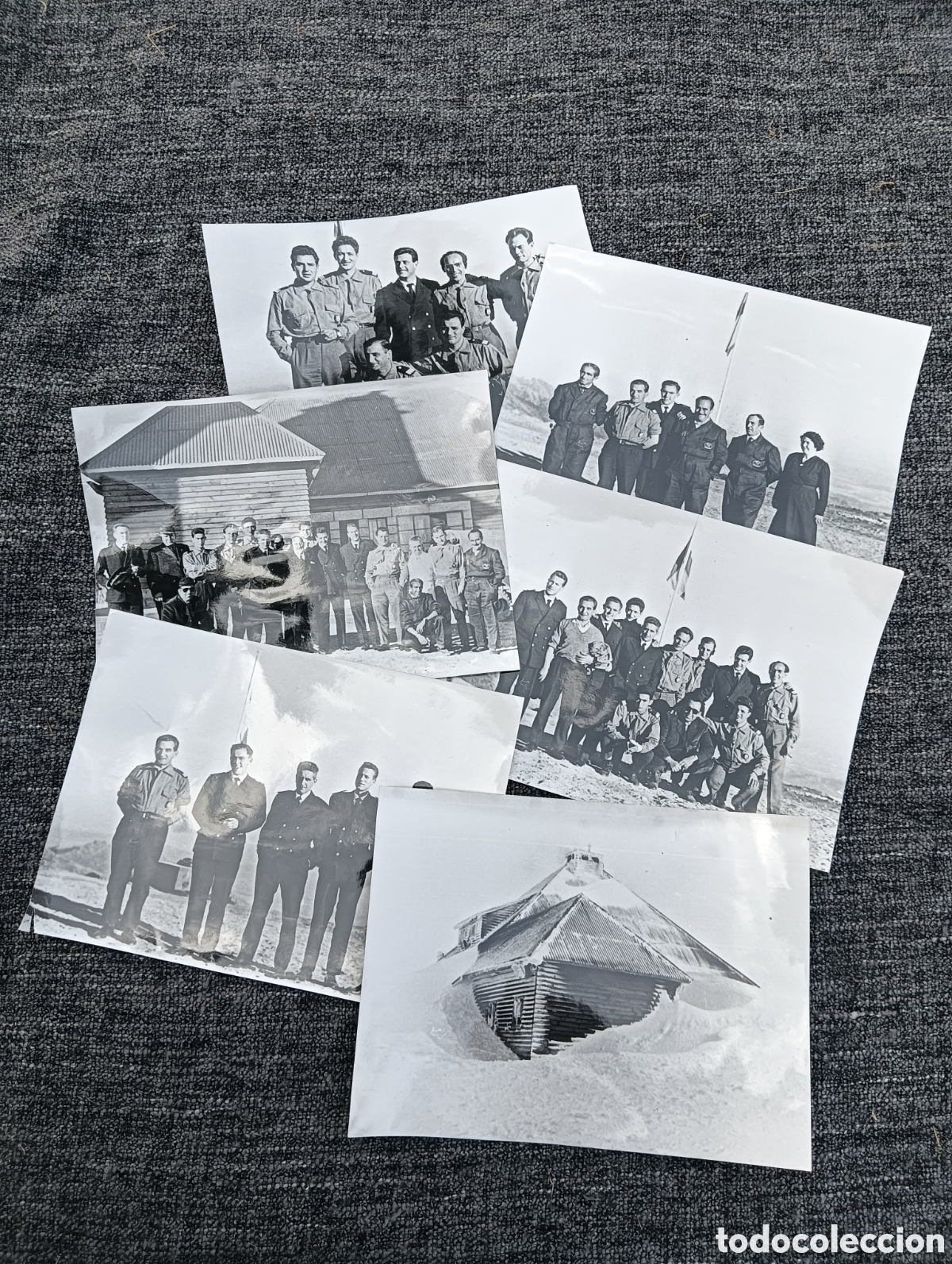 Fotograf&iacute;a antigua: Lote fotograf&iacute;as militares
