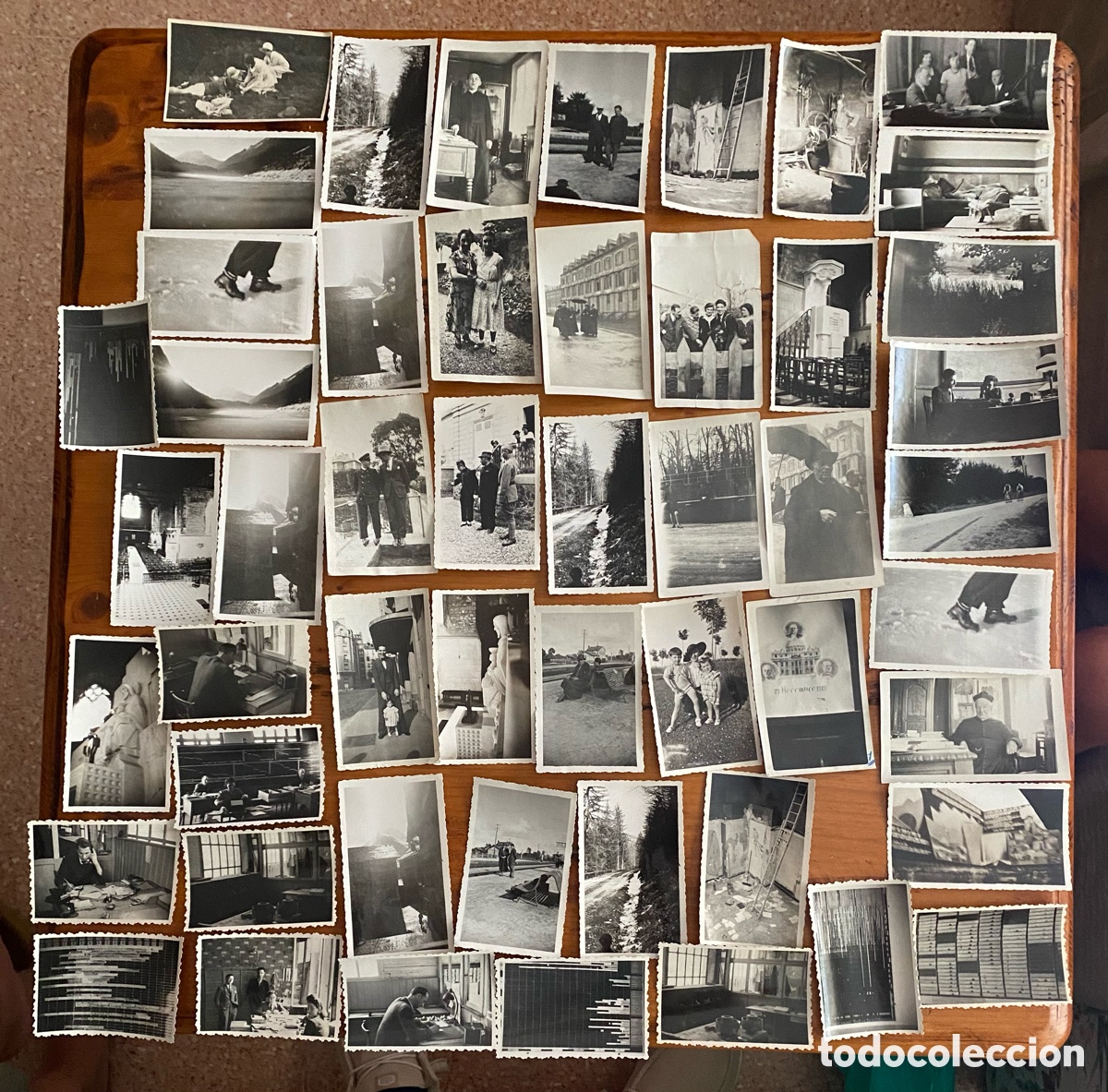 Fotograf&iacute;a antigua: Fotos blanco negro lote-6