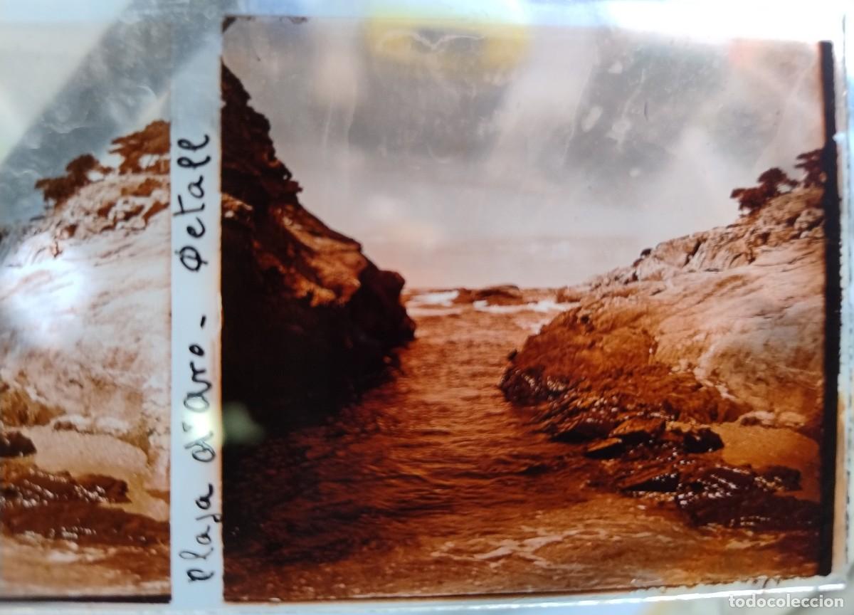 Fotograf&iacute;a antigua: CALA PLATJA D'ARO - 1930S - NEGATIVO DE VIDRIO 4,5 X 10,5 CM (APROX)