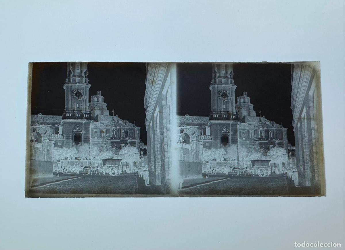 Fotograf&iacute;a antigua: ZARAGOZA - FOTOGRAFIA ESTEREOSCOPICA ANTIGUA - NEGATIVO - CRISTAL -VER FOTOS ADICIONALES-(6)