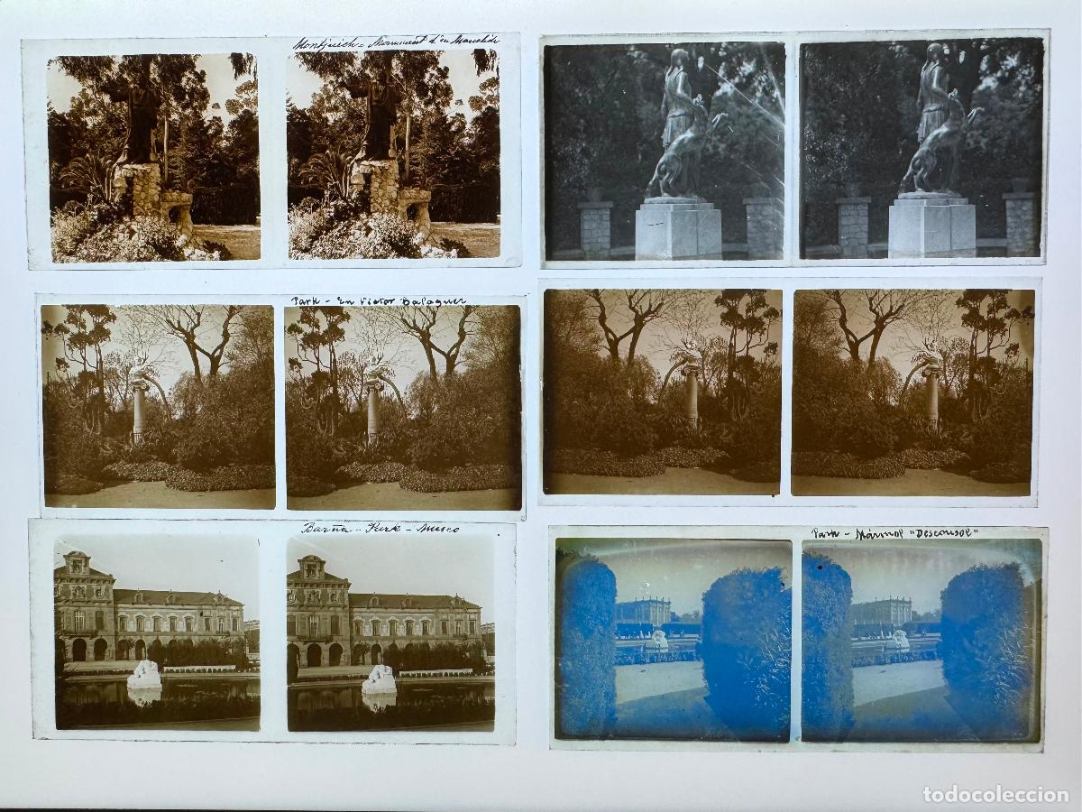 Fotograf&iacute;a antigua: BARCELONA - MONUMENTOS - COLECCION DE FOTOGRAFIAS ESTEREOSCOPICAS ANTIGUAS DE CRISTAL -VER FOTOS
