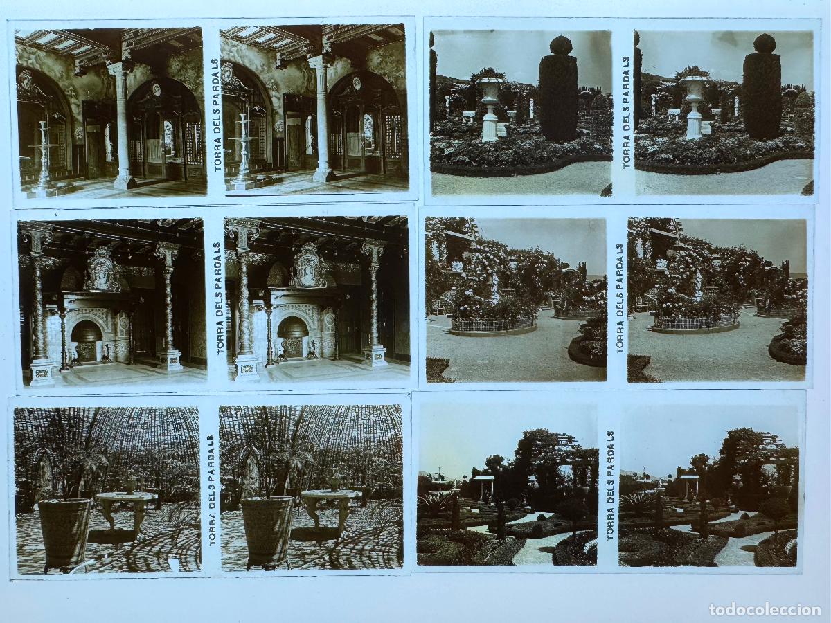 Fotograf&iacute;a antigua: BARCELONA - TORRE DELS PARDALS - COLECCION ESTEREOSCOPICAS ANTIGUAS DE CRISTAL -VER FOTOS