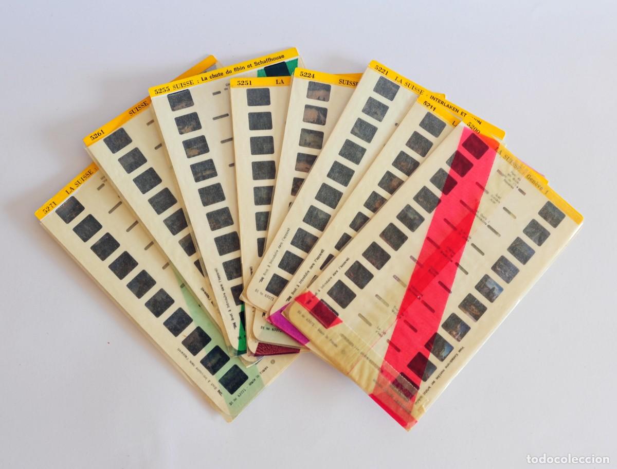 Fotograf&iacute;a antigua: Cinco tarjetas diapositivas Lestrade, Made in France. Suiza