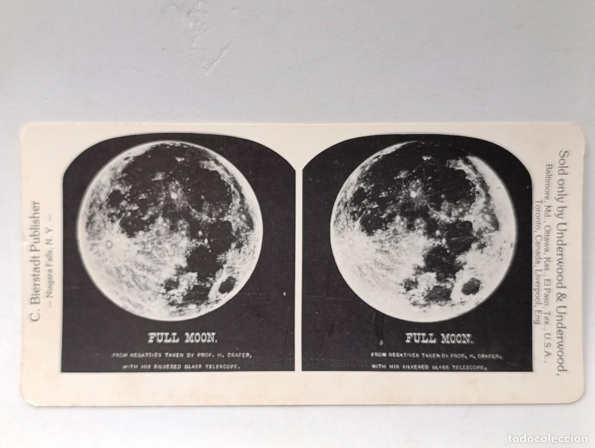 Fotograf&iacute;a antigua: Lote 6 Tarjetas Estereosc&oacute;picas Americanas - Luna 1895 / Guerra 1898 / Atenas JJOO 1896 / Caza