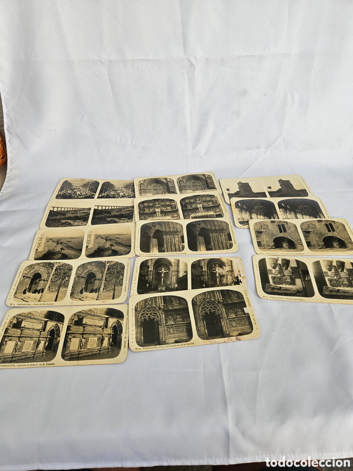 Fotograf&iacute;a antigua: 14 FOTOS ESTEREOSCOPICAS COLECCION A. MARTIN. TARRAGONA