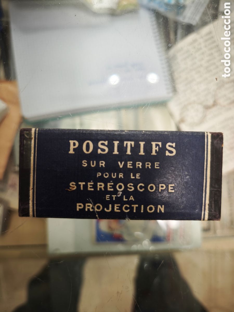 Fotograf&iacute;a antigua: Logro&ntilde;o 13 im&aacute;genes estereosc&oacute;picas en cristal.