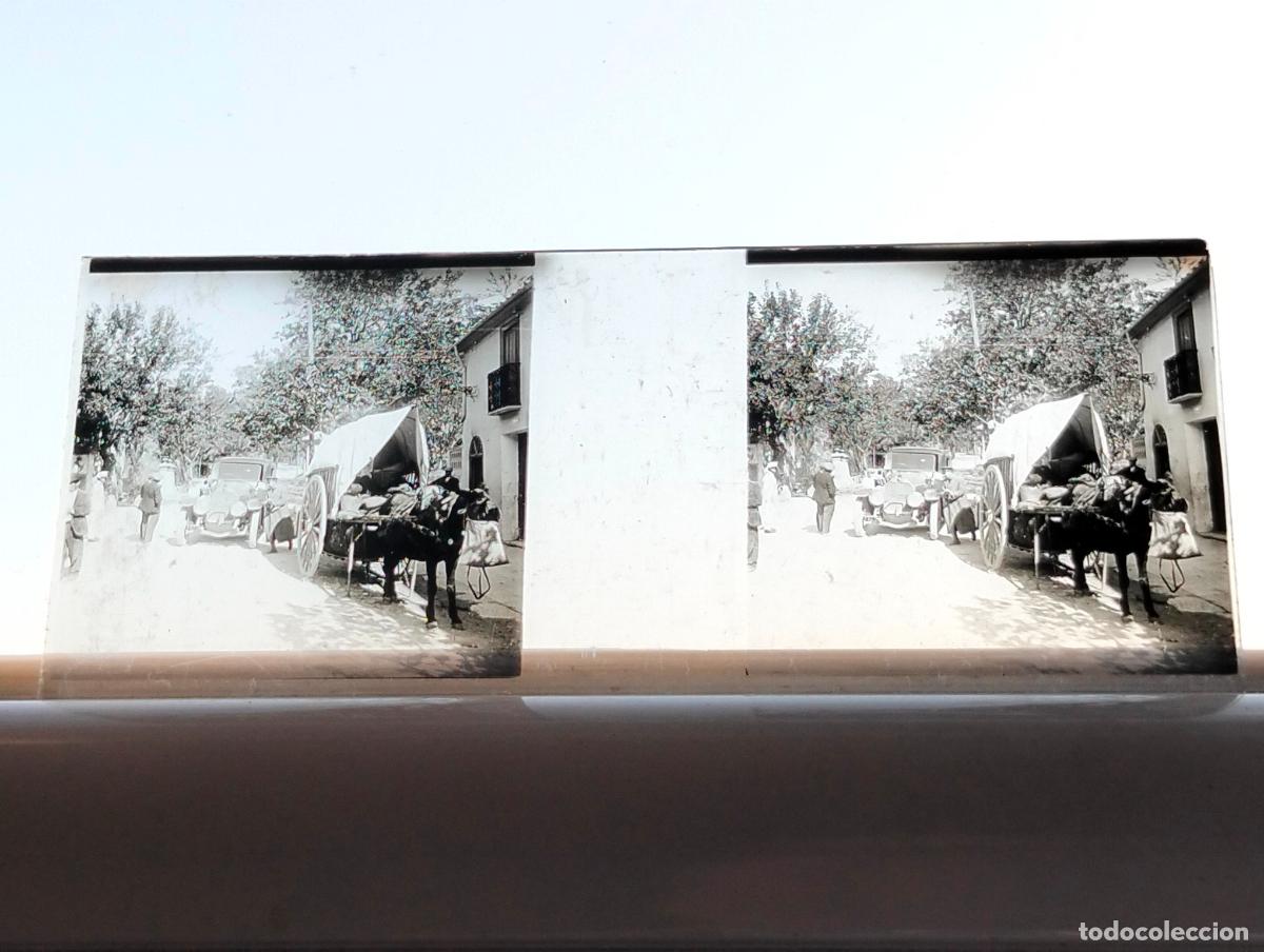Fotograf&iacute;a antigua: SAN SEBASTIAN GUIPUZCOA VISTA ESTEREOSCOPICA EN CRISTAL 4 X 10,5 CM