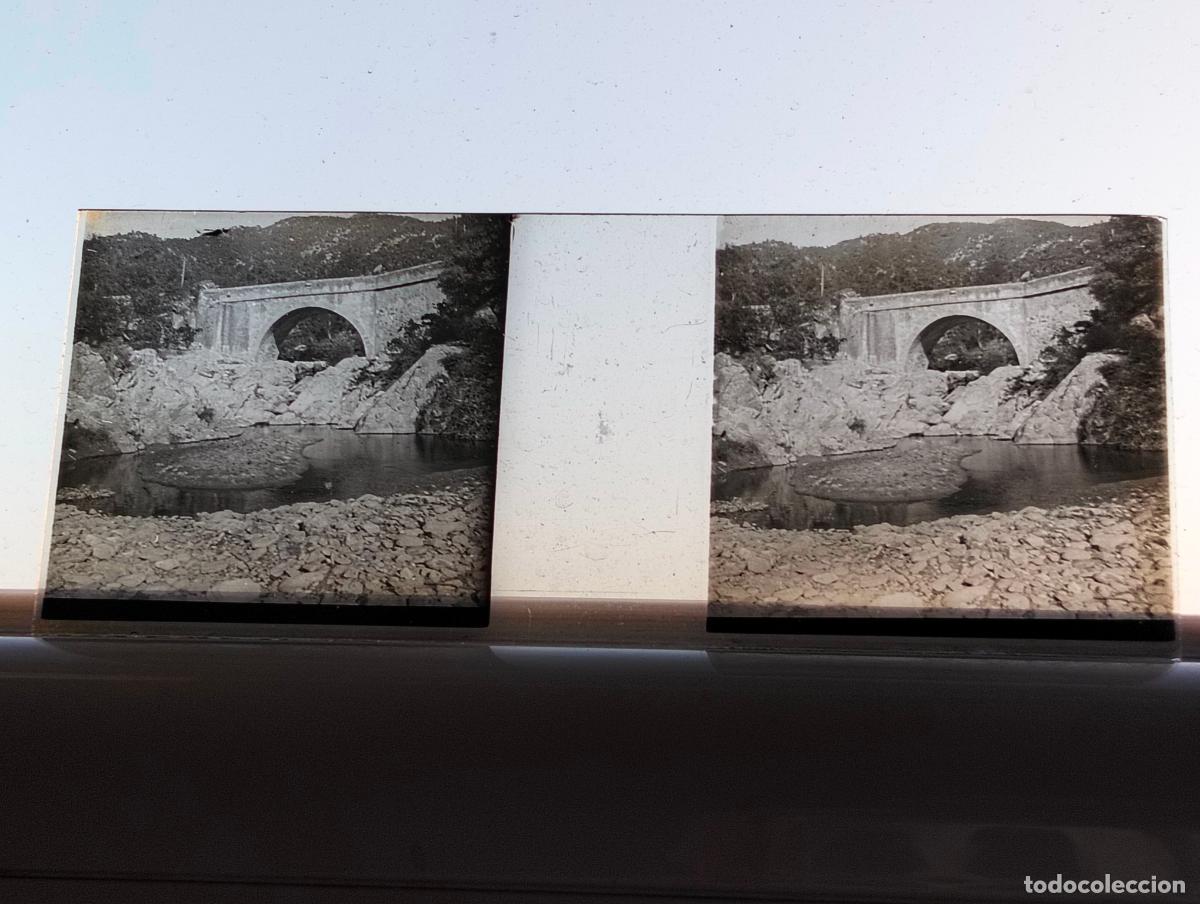 Fotograf&iacute;a antigua: GUIPUZCOA VISTA ESTEREOSCOPICA EN CRISTAL 4 X 10,5 CM