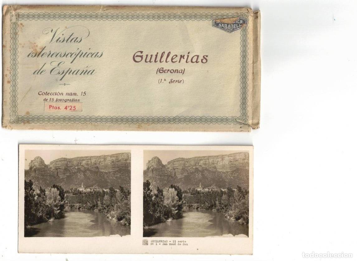 Fotograf&iacute;a antigua: VISTAS ESTEREOSC&Oacute;PICAS DE ESPA&Ntilde;A. GUILLERIAS 1&ordf; SERIE