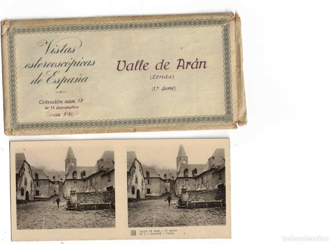 Fotograf&iacute;a antigua: VISTAS ESTEREOSC&Oacute;PICAS DE ESPA&Ntilde;A. VALLE DE AR&Aacute;N 1&ordf; SERIE