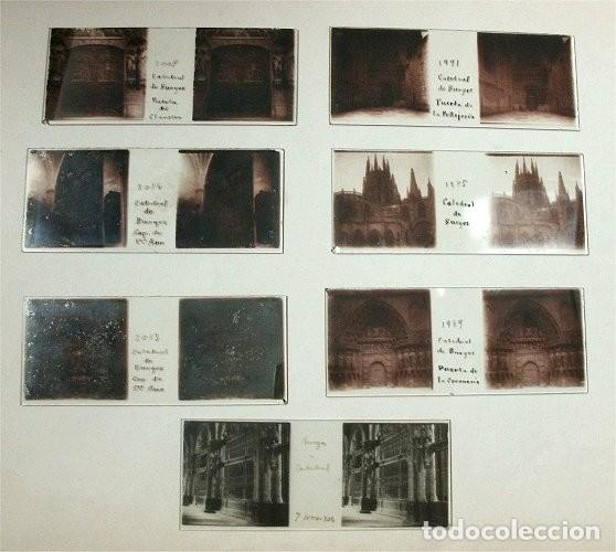 Fotograf&iacute;a antigua: 7 im&aacute;genes estereosc&oacute;picas en cristal de la catedral de Burgos